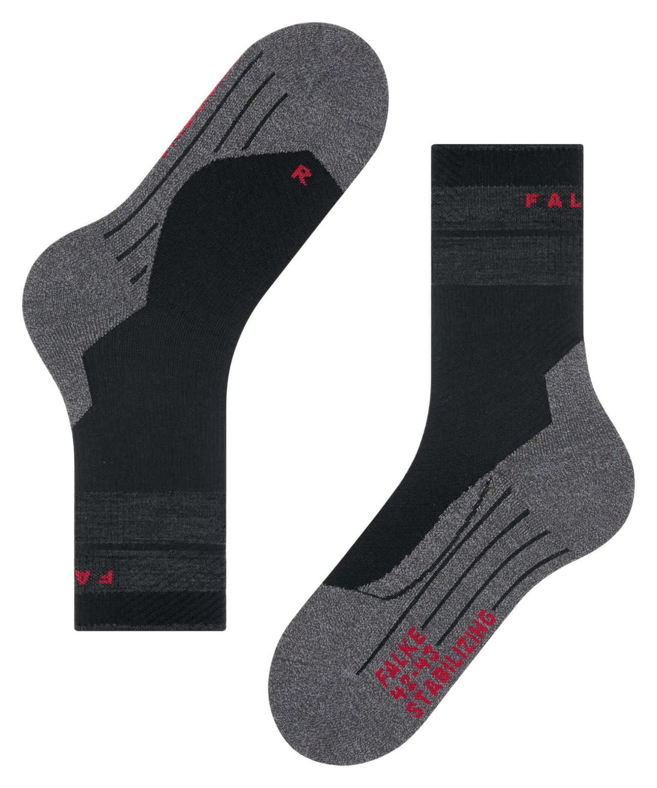 FALKE TK Stabilizing Wandel Sok Dames 16118 3003 black Foto 28429 FALKE TK Stabilizing Wandel Sok Dames 16118 3003 black Foto 28429