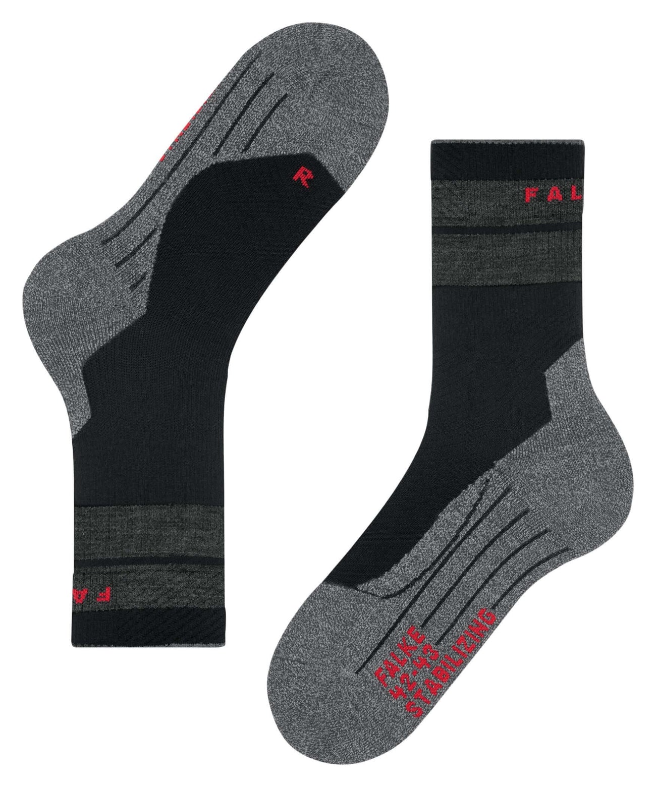 FALKE TK Stabilizing Wandel Sok Heren 16117 3003 black Foto 28450 FALKE TK Stabilizing Wandel Sok Heren 16117 3003 black Foto 28450