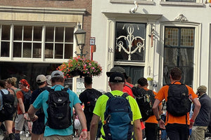 wandelaars tijdens de Nijmeegse 4-Daagse