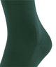 FALKE ClimaWool herensokken in jagengroene kleur, met een zachte breistructuur voor optimaal comfort.