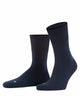 FALKE Unisex Run Sportsokken 16605 in marine, 3 paar, comfortabele sokken voor sport en dagelijks gebruik.