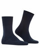 FALKE Unisex Run Sportsokken 16605 in marine, ideaal voor sport en dagelijks comfort, 3-pack.