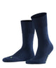 FALKE unisex Run sportsokken in marine, 3 paar hoogwaardige, comfortabele en dempende sportsokken.