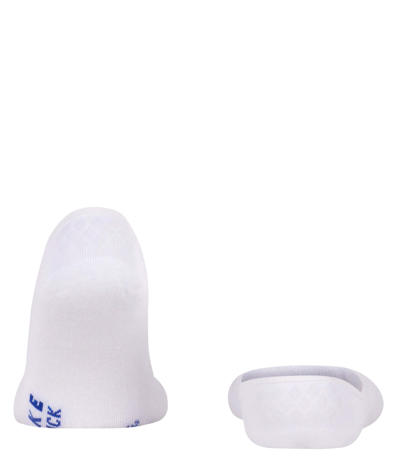 FALKE Cool Kick witte sneakersokken, onzichtbaar design voor optimaal comfort en frisse voeten.