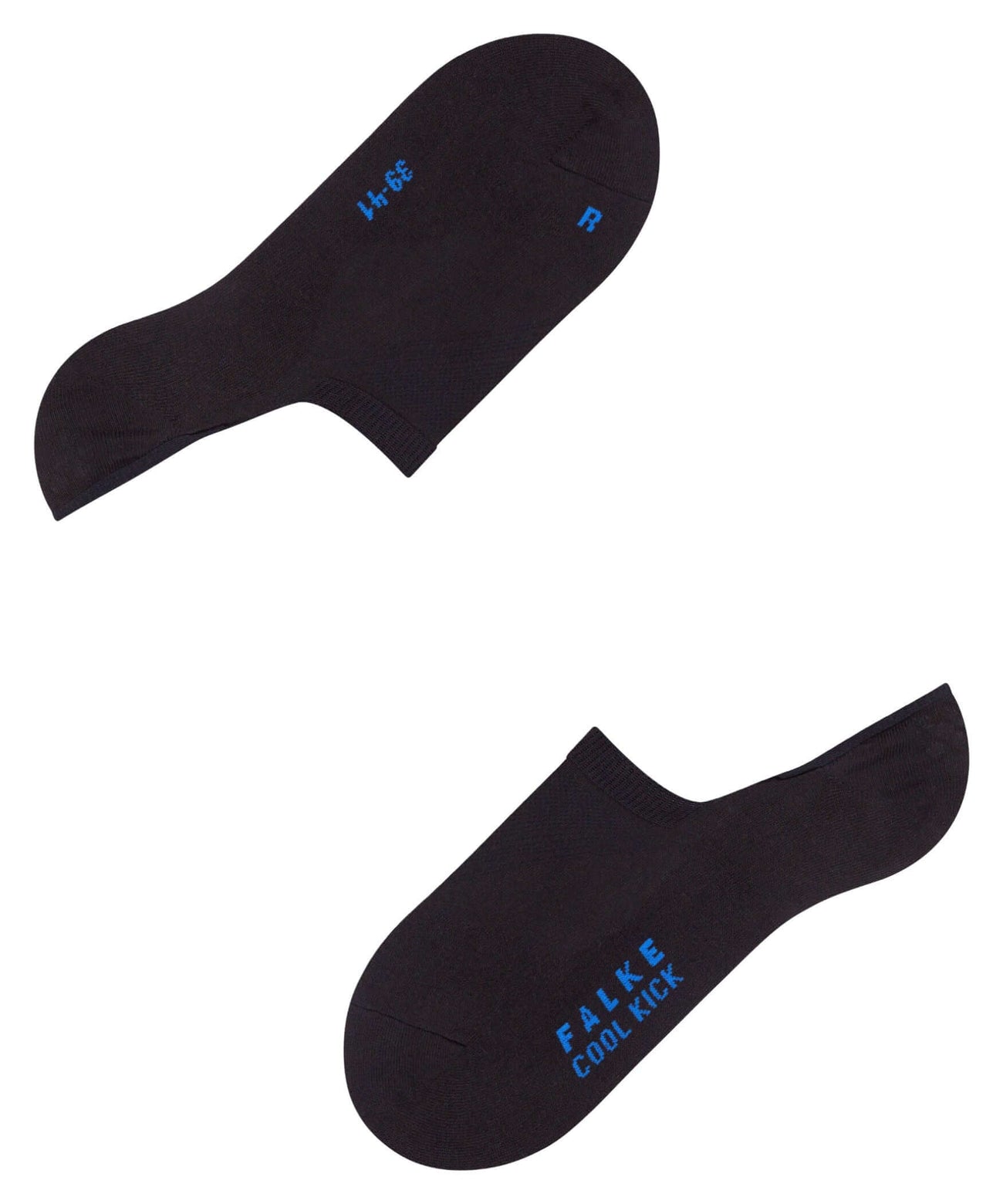 FALKE Unisex Cool Kick Sneakersokken in zwart, perfect voor comfort en verborgen in sneakers, bundel van 3 paar.