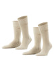 Esprit Basic Uni 2-PACK Sokken Heren 17811 4011 cream