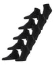 Esprit Uni sneakersokjes 4-pack heren in zwart, comfortabel en huidvriendelijk katoen.