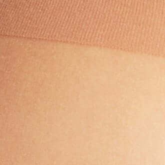 FALKE Dames Zomerpanty Shelina 40027 in Sun kleur, ultra transparant met een natuurlijke glow.