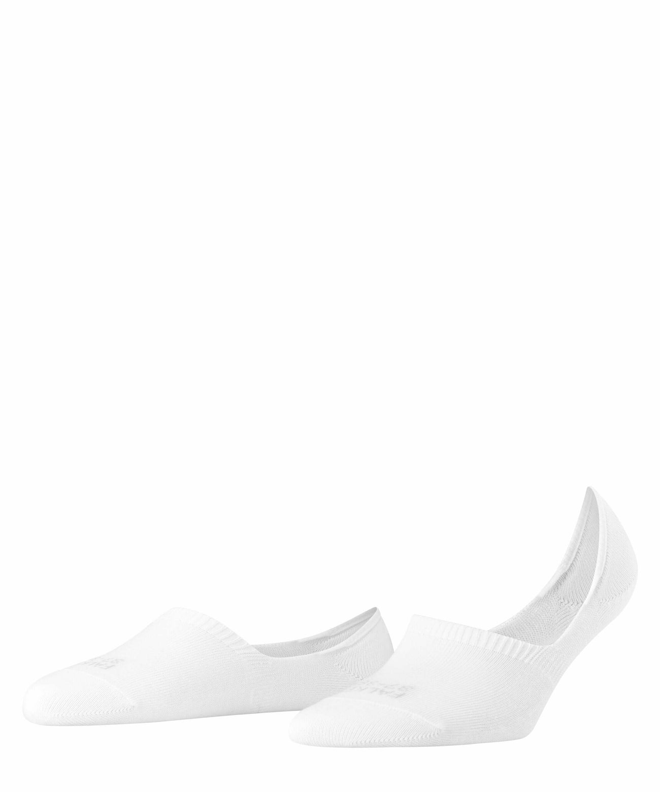 FALKE Dames Step Kousenvoetje Hoog 46493, 3 paar witte sokjes voor extra comfort in schoenen.