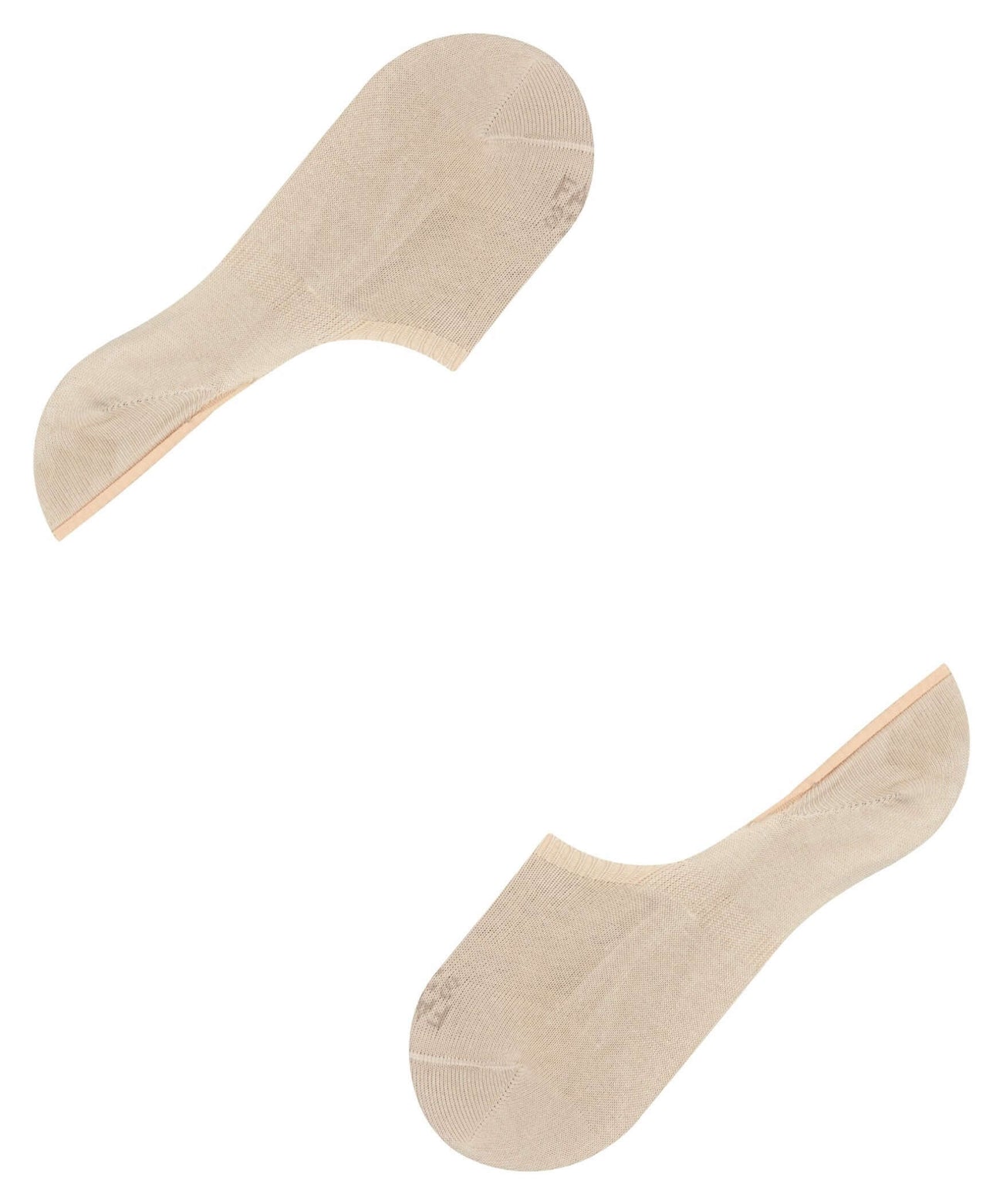 FALKE Dames Step Kousenvoetje Hoog 46493 bundel, cream sokjes voor extra comfort in hoge schoenen.