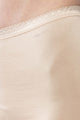 Detail of Mey Light boxershort showing softskin fabric and delicate lace trim for comfort and style.