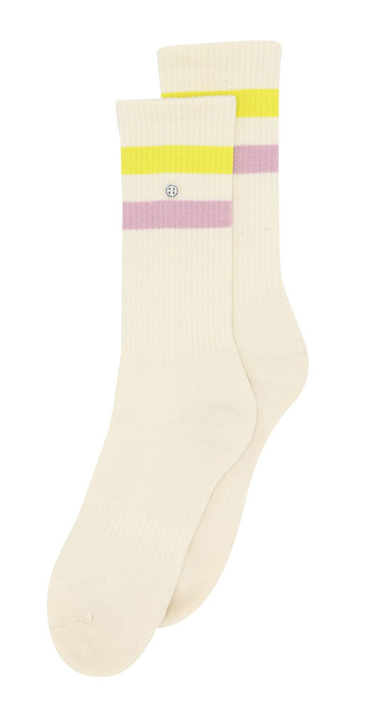 Alfredo Gonzales Athletic Stripes Sok AG-SK-ATH-02 141 Lila/Yellow/Off White Foto 32680