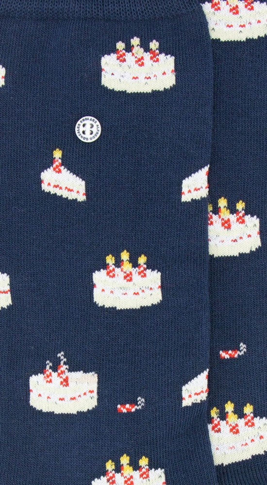 Alfredo Gonzales Cake Sokken AG-Sk-CAK-01 109 Navy