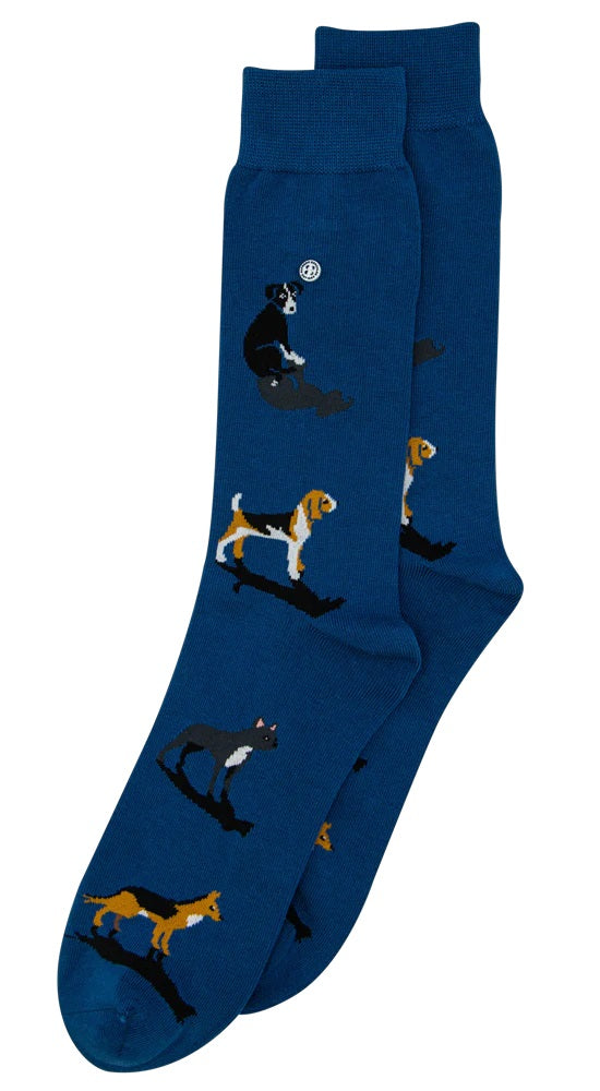 Alfredo Gonzales Dogs Sokken AG-Sk-DOG-01 109 Navy/Black/Brown Foto 13226