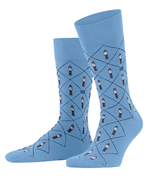 Burlington Big Ben Sokken Heren 21204 6541 light blue Foto 13779