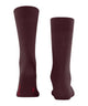 Burlington Brit Style Sokken Heren 21405 8375 claret met geborduurd detail en klassieke Burlington-clip.