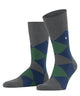 Burlington Clyde Sokken Heren 21092 3975 carbon mel.