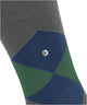 Burlington Clyde Sokken Heren 21092 3975 carbon mel.