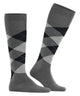 Burlington Edinburgh Kniekous Heren 21725 3180 asphalt mel.