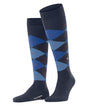 Burlington Edinburgh Kniekous Heren 21725 6688 dark blue mel.