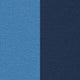 Twee paar blauwe Burlington herensokken, effen kleur, katoenmix met Burlingtonclip, verkrijgbaar in maat 40-46, duurzame en comfortabele sokken.