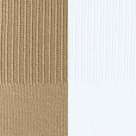 Twee paar Burlington sneakersokken heren in beige en wit, ideaal voor zomer, met elastisch middenstuk en zacht katoen.