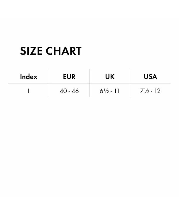 Size chart listing EUR, UK, and USA sizes for Burlington Everyday Mixed 2-Pack Herensokken 21044 6884 marina.