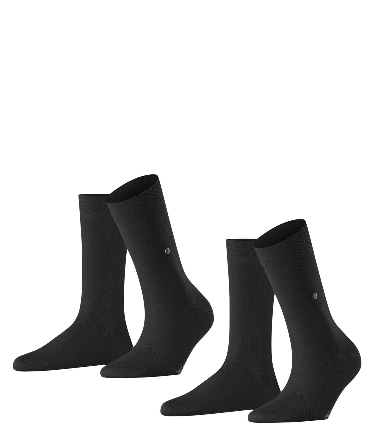 Burlington Everyday Sok 2-Pack Dames 22045 3000 black Foto 33899