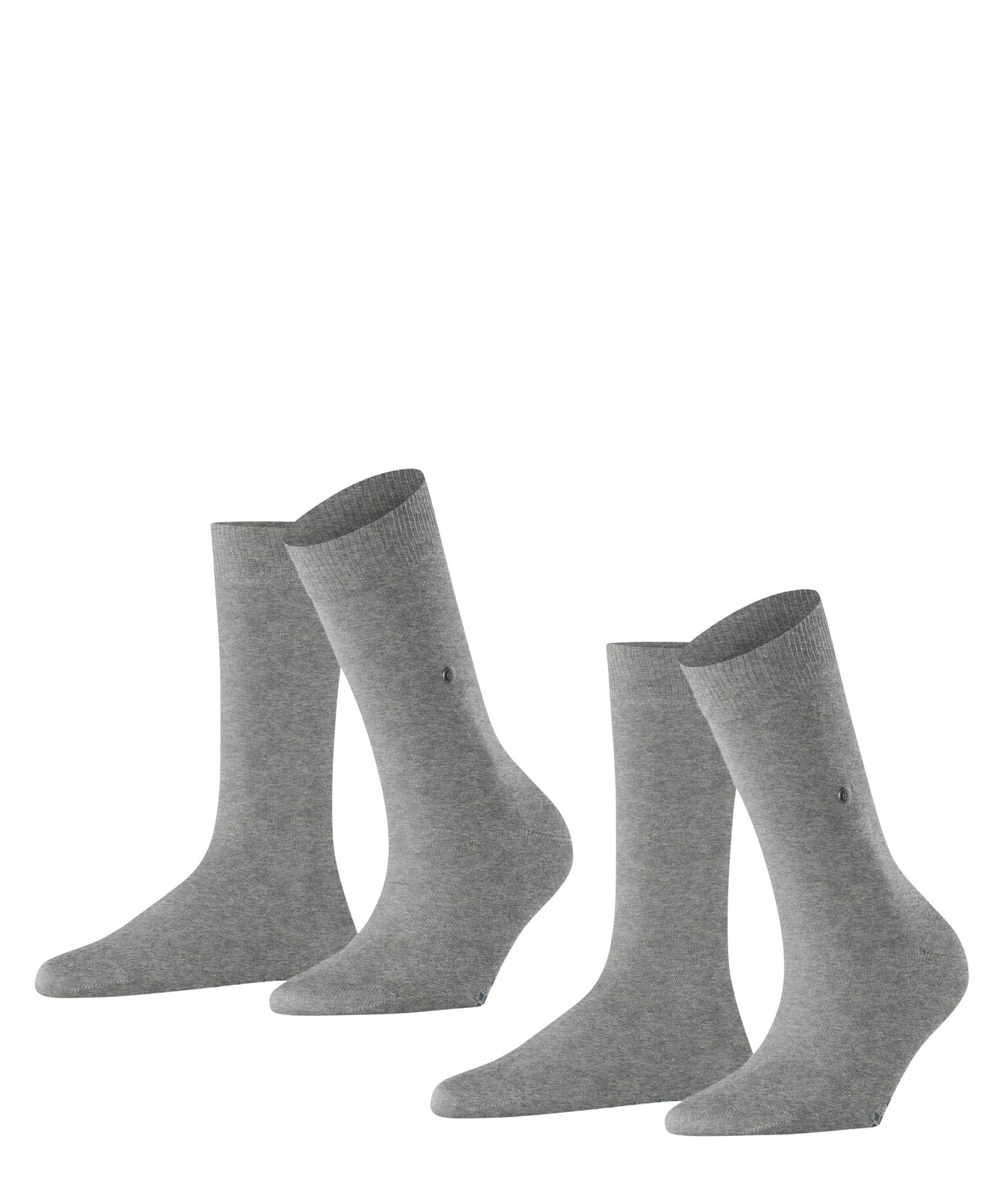 Burlington Everyday Sok 2-Pack Dames 22045 3401 light grey Foto 33923