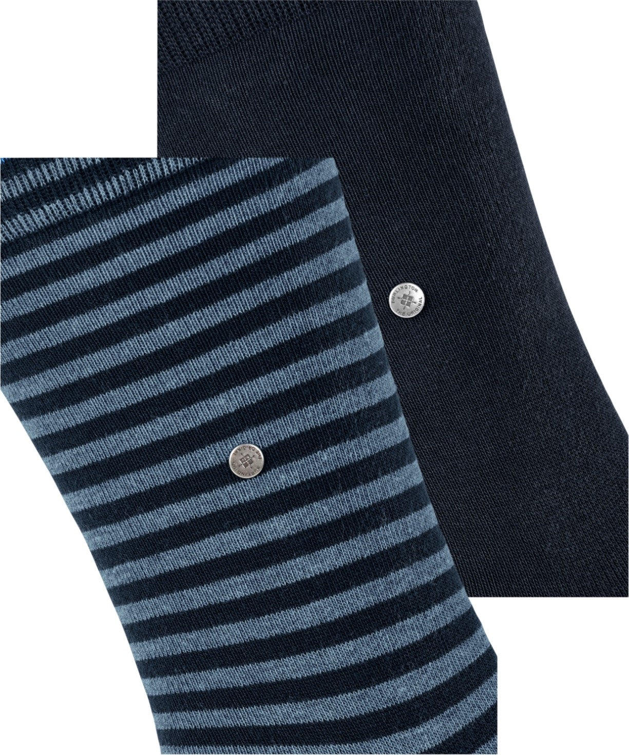 Burlington Everyday Stripe Sokken Heren 21087 6120 marine