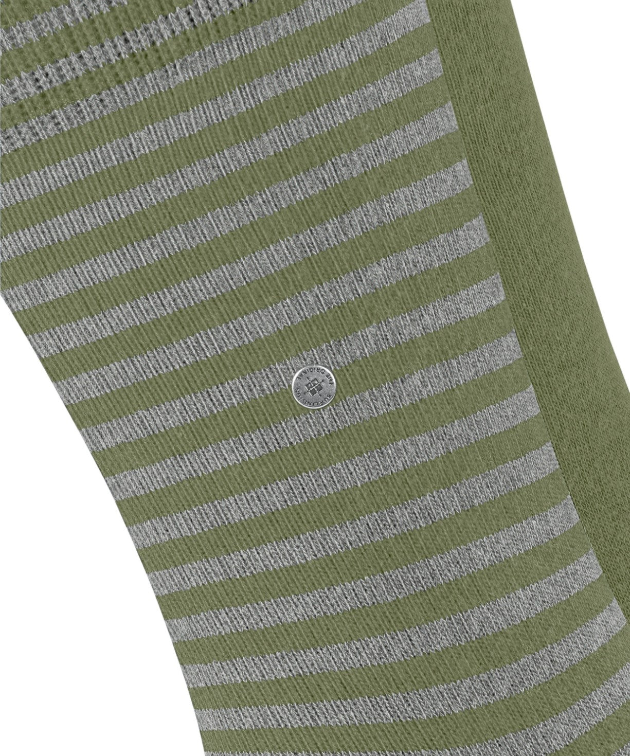 Burlington Everyday Stripe Sokken Heren 21087 7472 salvia, gestreepte sokken met een fijne katoenmix.