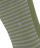 Burlington Everyday Stripe Sokken Heren 21087 7472 salvia, gestreepte sokken met een fijne katoenmix.