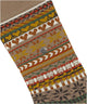 Burlington Fair Isle Delight Sokken Dames 27179 5038 camel met kleurrijk Noors motief en merinowol.