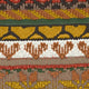 Detail van het Fair Isle-patroon van de Burlington Fair Isle Delight Sokken Dames 27179 5038 camel.