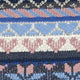 Burlington Fair Isle Delight Sokken Dames 27179 6688 dark blue mel. kleurrijk Noors motief in gebreid patroon.