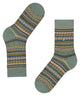 Burlington Fair Isle Delight Sokken Dames 27179 7068 sage met kleurrijk Noors motief voor comfort en warmte.