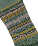 Burlington Fair Isle Delight Sokken Dames 27179 7068 sage met kleurrijk Noors motief en zacht materiaal.