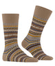 Burlington Fair Isle Sokken Heren 24748 5038 camel