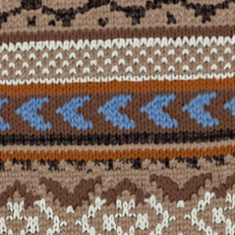 Burlington Fair Isle Sokken Heren 24748 5038 camel