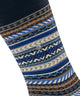 Burlington Fair Isle Sokken Heren 24748 6120 marine