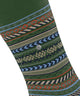 Burlington Fair Isle Sokken Heren 24748 7045 asparagus