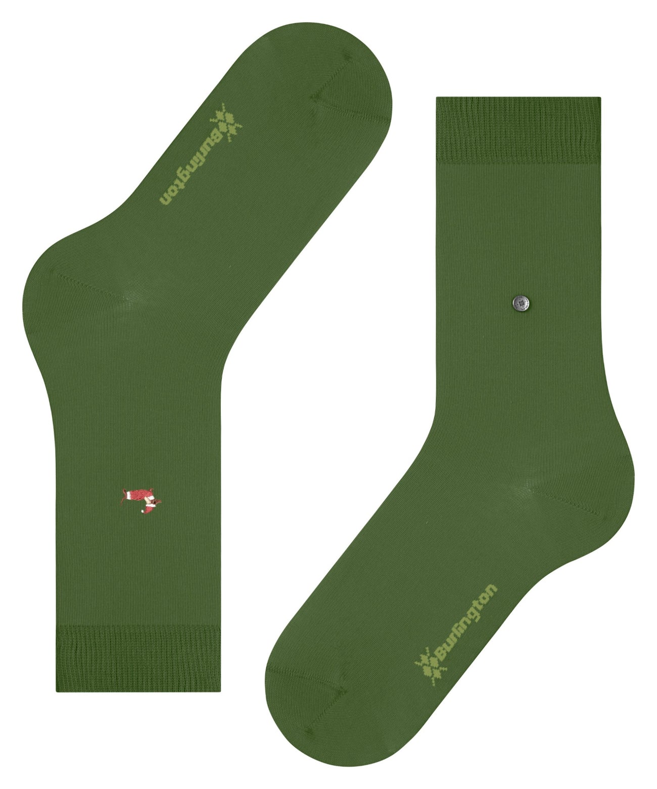 Burlington Kerst Sokken Dames 21451 7656 fir green