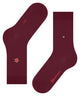 Burlington Kerst Sokken Dames 21451 8011 BURGUND