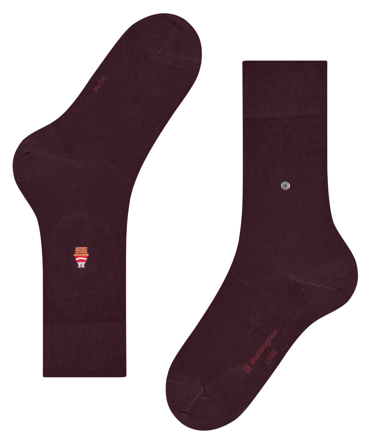 BurlingtonKerstSokkenDames214518375claret__2