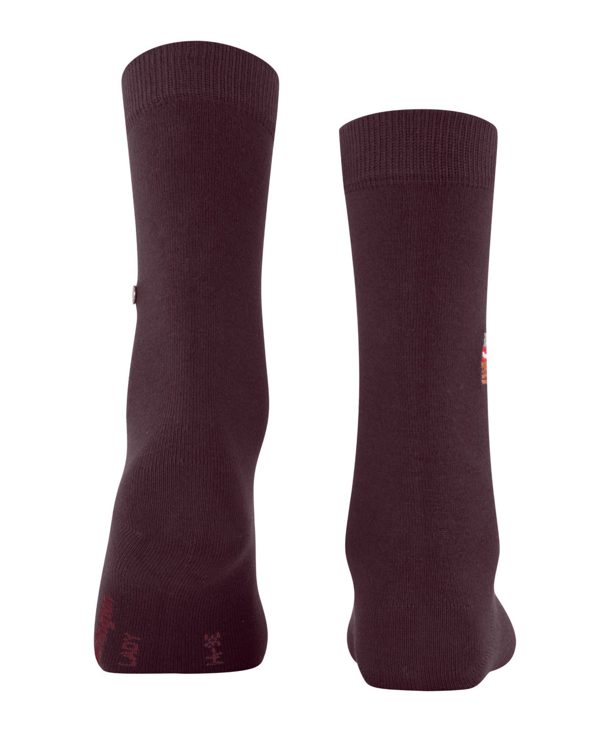 BurlingtonKerstSokkenDames214518375claret__3