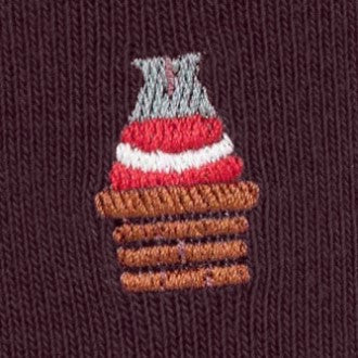 BurlingtonKerstSokkenDames214518375claret__6