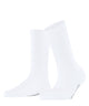 Burlington Princess Street Sokken Dames 22135 2000 white, glanzende sokken met ribstructuur en zachte viscosemix.