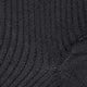 Burlington Princess Street Sokken Dames 22135 3000 black met een smalle ribstructuur en glanzend oppervlak.