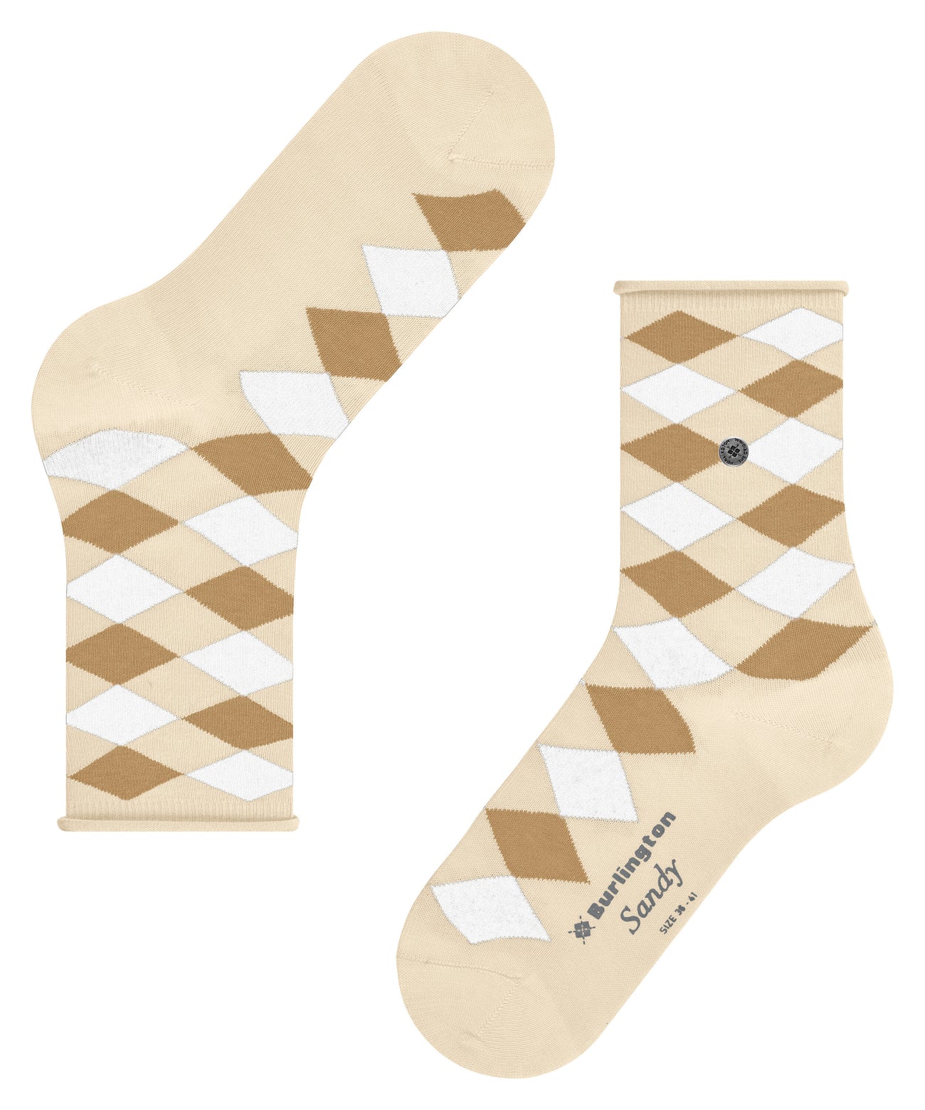 Burlington Sandy Sokken Dames 22110 4011 cream Foto 13667