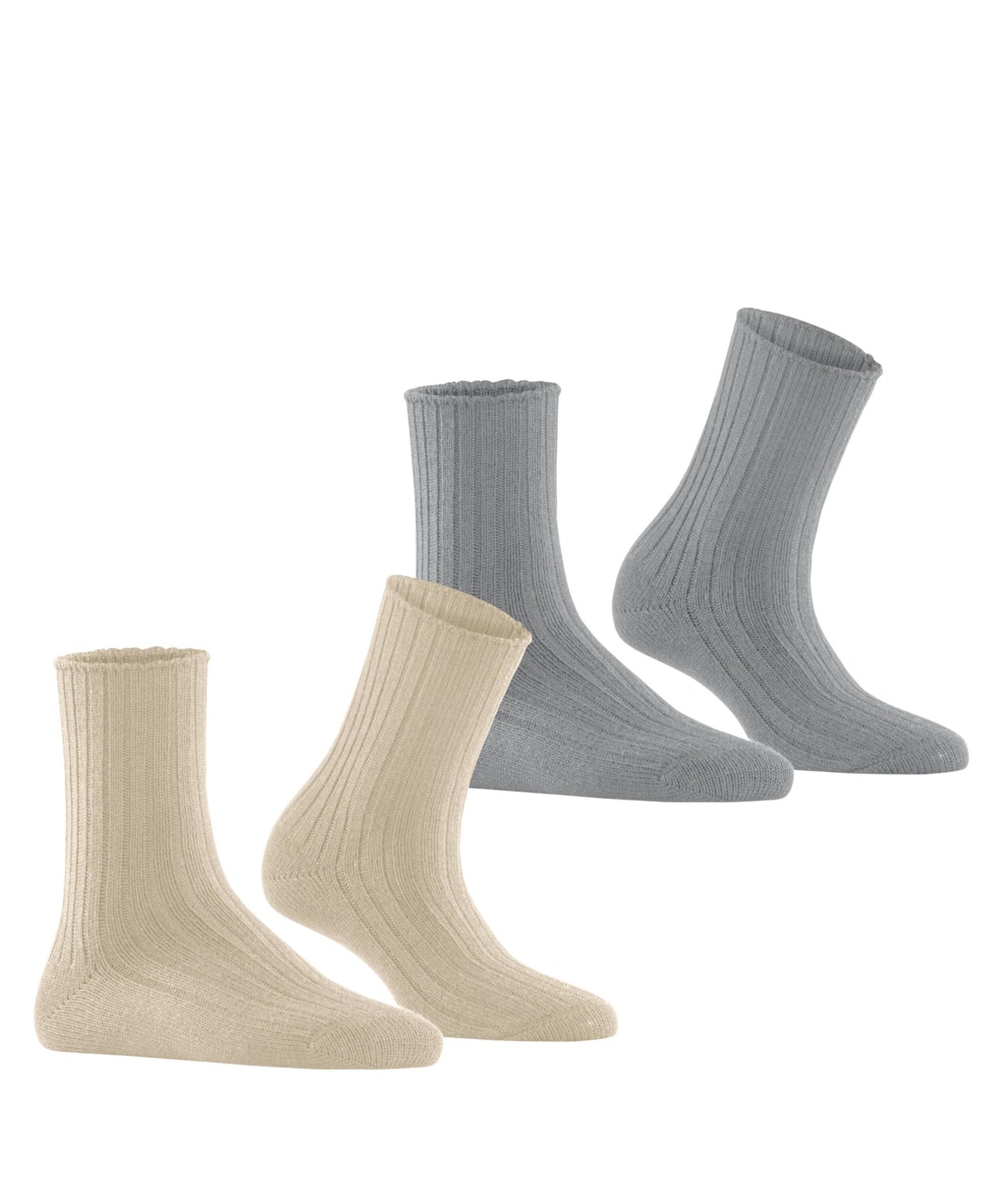 Esprit 2-PACK Cosy Rib Sokken Dames 17429 0010 sortiment Foto 12390